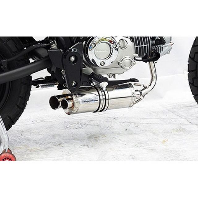 ウイルズウィン モンキー125 モンキー125（8BJ-JB03）用 ツインテールダウンマフラー WirusWin_1