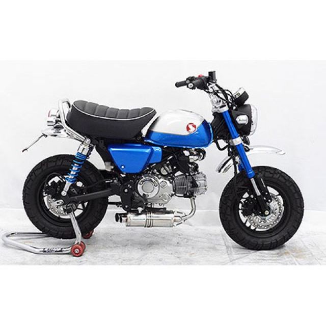 ウイルズウィン モンキー125 モンキー125（8BJ-JB03）用 ツインテールダウンマフラー WirusWin_2