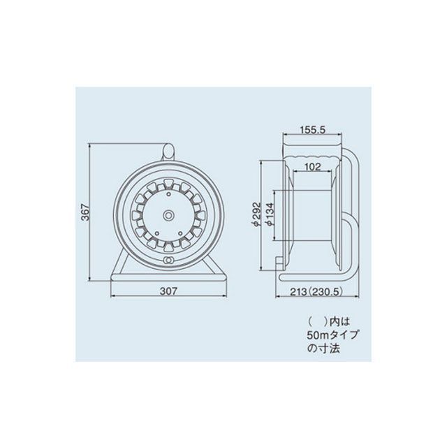 ハタヤ GT-30S サンタイガーリール（VCT・30M） HATAYA_3