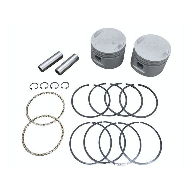 エス＆エス S＆S キャストピストンセット 80” エボ用 スタンダード S&S バイクの通販は 32,545円