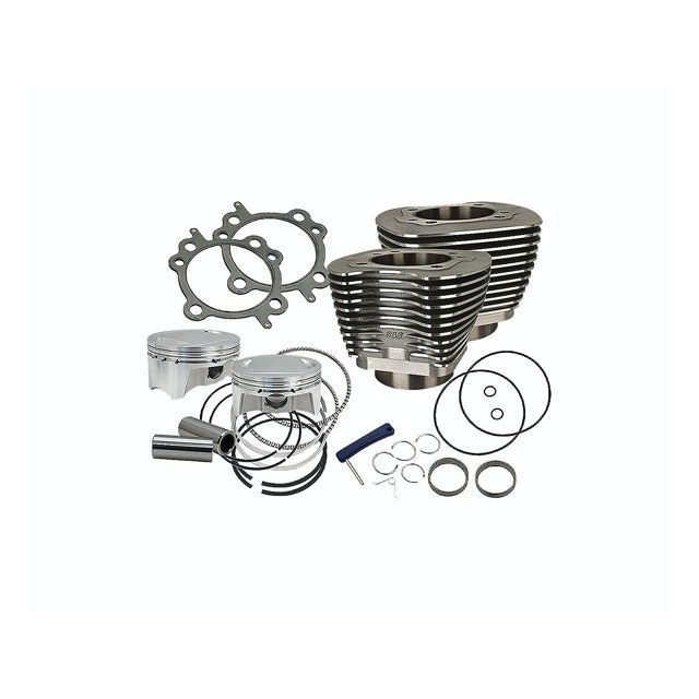 エス＆エス 107” ビッグボアキット 07y- BT ブラック S&S バイクの通販は 116,516円