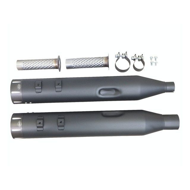 エス＆エス Mk45 マフラー 17y- M8 ブラック＋コントラストトレーサー S&S バイクの通販は 142,265円