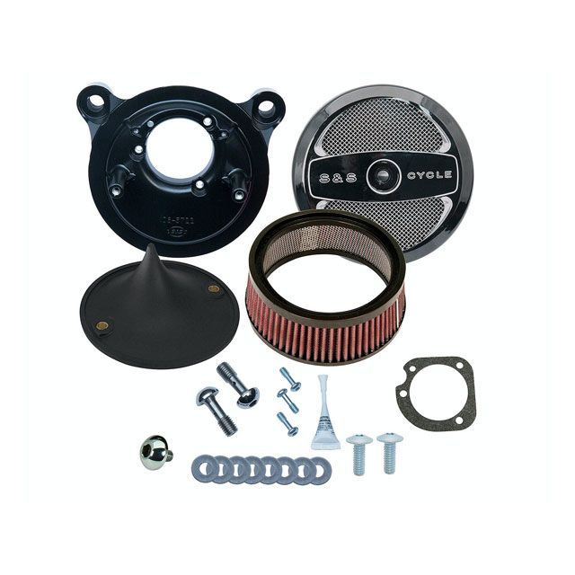 エス＆エス ステルスエアクリーナーキット AIR1カバー 01-17y TC EFI S&amp;S
