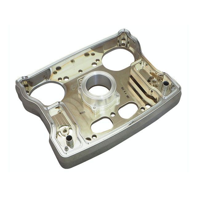 エス＆エス S＆S ビレットロッカーカバー用 ベース クローム S&S