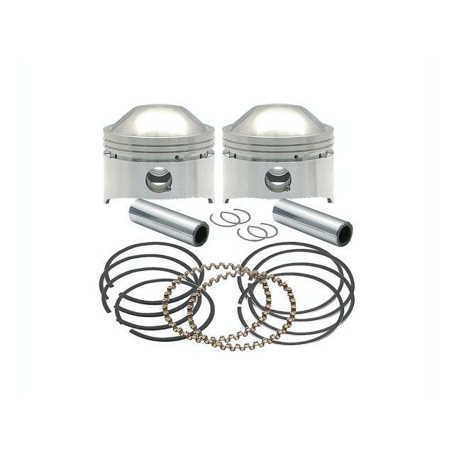 エス＆エス 鍛造ピストンセット 80” ハイコンプ ＋.030” S&S バイクの通販は 45,551円