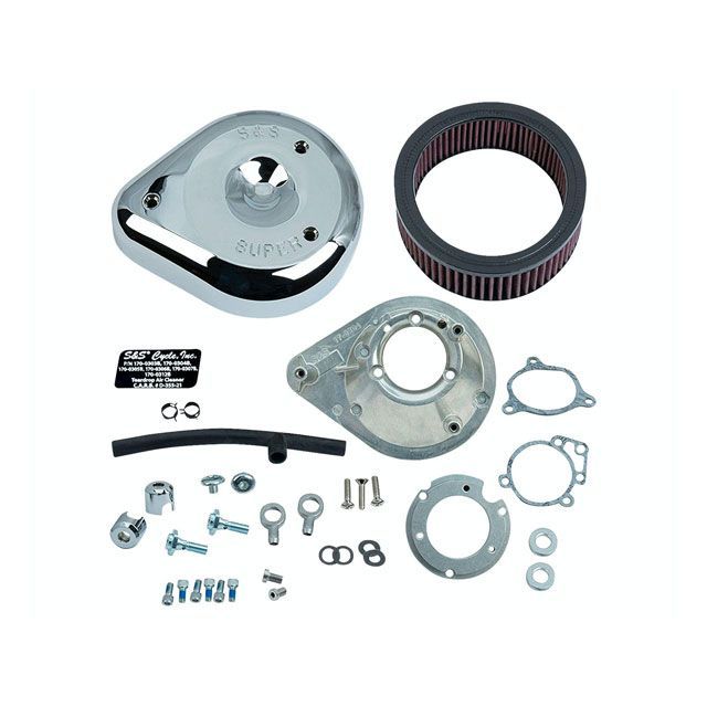 専用ページになります エス＆エス ティアドロップエアクリーナーキット 08-17y TBW クローム