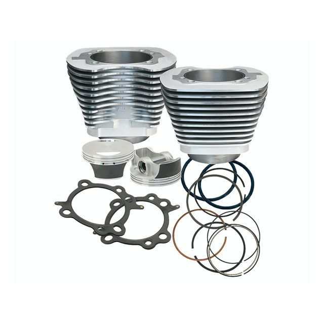 エス&エス 97 シリンダー&ピストンキット シルバー 99-06y BT S&S バイクの通販は