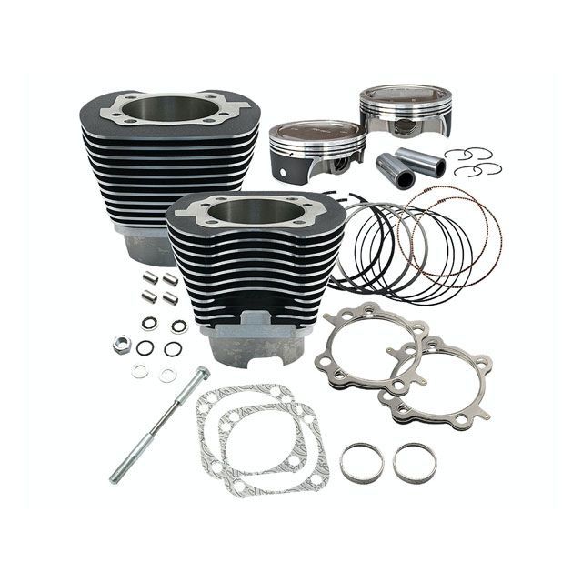 エス＆エス 124” シリンダー＆ピストンキット ローコンプ 07-17yTC S&S バイクの通販は 120,832円