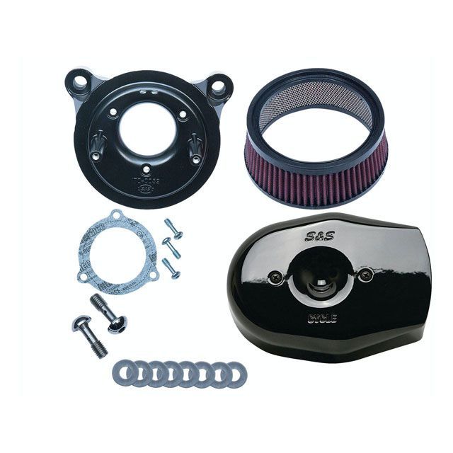 エス＆エス ステルスエアクリーナーキット トリビュート08y- TBW ブラック S&S