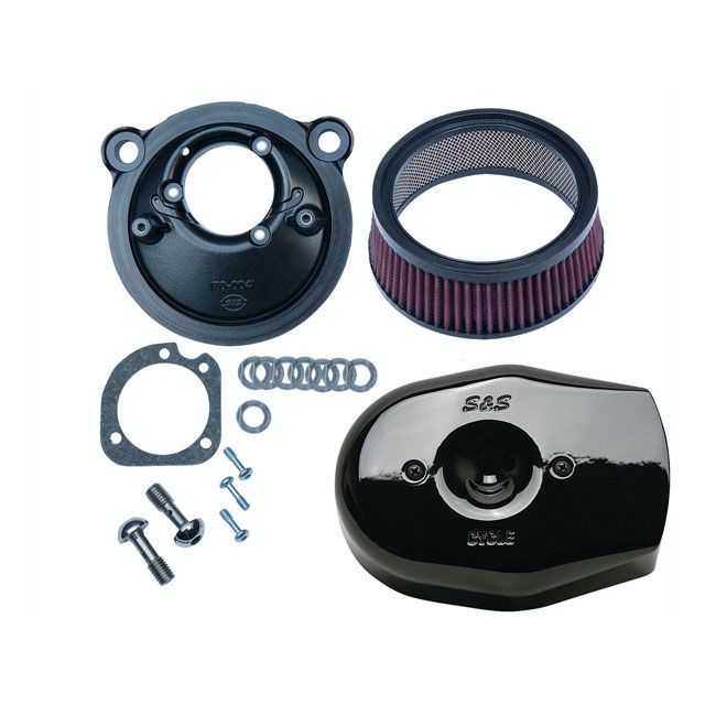 エス＆エス ステルスエアクリーナーキット トリビュート 01-17TC ブラック S&S 39,107円