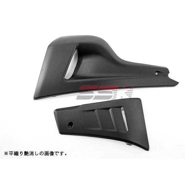 SPEEDRA DIAVEL アンダーカウル 左右セット ドライカーボン カラー 綾織り艶消し SPEEDRA バイクの通販は