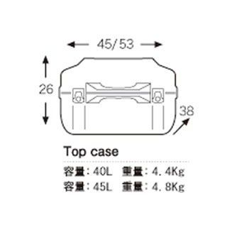 ヘプコ＆ベッカー JUNIOR トップケース 40（ブラック） HEPCO＆BECKER_1