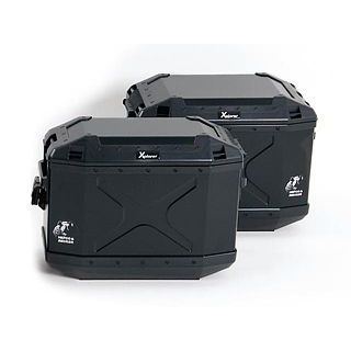 ヘプコ＆ベッカー XPLORER サイドケース30左右＋トップケース45 3BOXセット カラー ブラック HEPCO＆BECKER