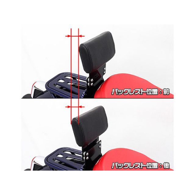 ウイルズウィン スーパーカブ C125 スーパーカブ C125（2BJ-JA48）用 背もたれキット WirusWin_5