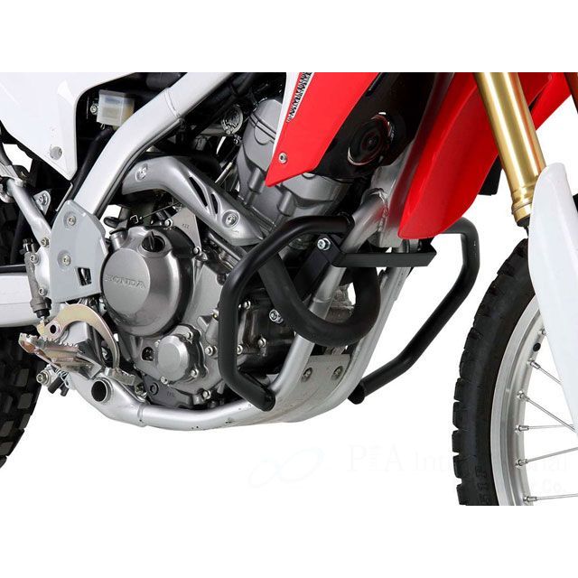 ヘプコ&ベッカー エンジンガード ブラック CRF250L ヘプコ\u0026ベッカー 42226514-00-22 エンジンガードブレース ステンレス