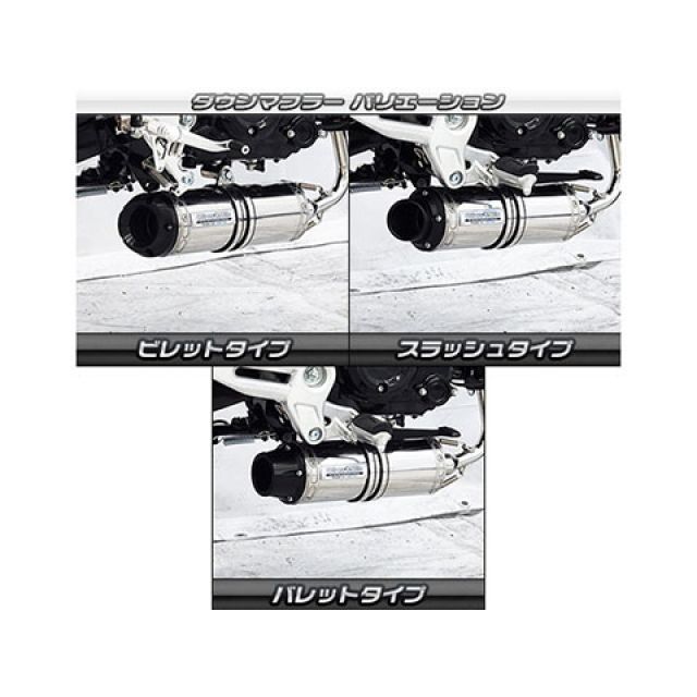 ウイルズウィン 3型 グロム（MSX125） 3型 グロム（MSX125）用 ダウンマフラー バレットタイプ（フルエキゾースト） WirusWin_6