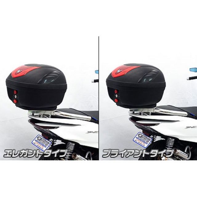 ウイルズウィン PCX e：HEV PCX e：HEV（2AJ-JK06）用 リアボックス用ベースブラケット付き タンデムバー タンデムバー エレガ…_3