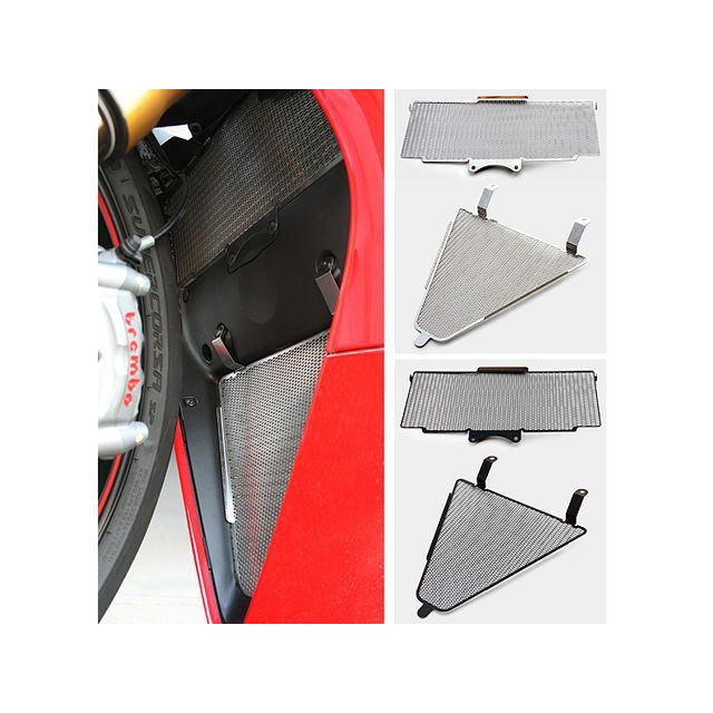 モトクレイジー Superbike 1199/899 PANIGALE ラジエターコアガード上側 1199/899 PANIGALE用 カラー シル…_1