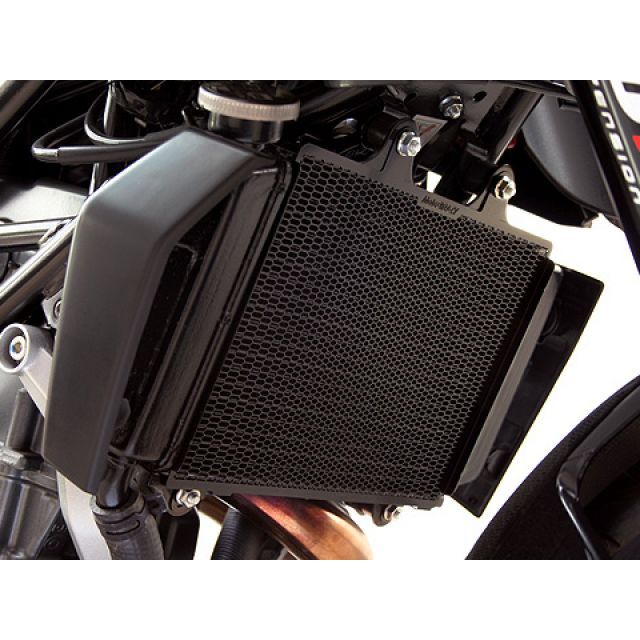 モトクレイジー 125/200 DUKE and 125/200 RC ラジエターコアガード カラー ブラック MotoCRAZY