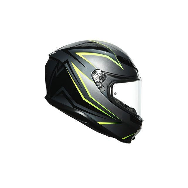 エージーブイ K6 011-FLASH GREY/BLACK/LIME サイズ M（57-58cm） AGV バイク｜au PAY マーケット