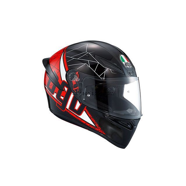 エージーブイ K1 017-SHIFT BLACK/RED サイズ M（57-58cm） AGV バイク