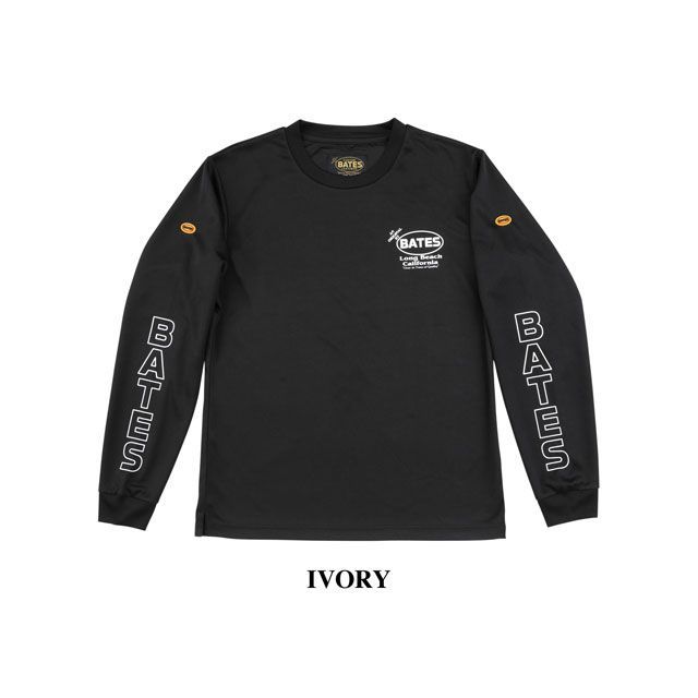 ベイツ BAT-L56M クールテックスロングスリーブTシャツ（アイボリー） サイズ L BATES バイクの通販は 6,970円