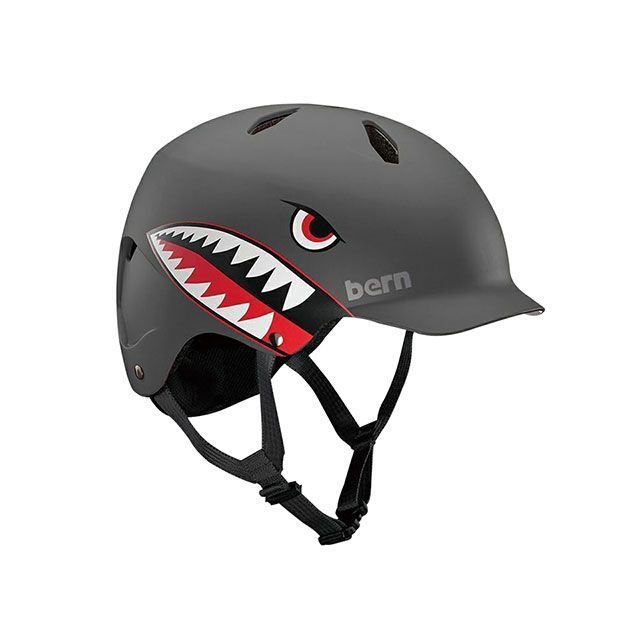 バーン（自転車） 自転車 児童用ヘルメット bern（バーン）［BANDITO］ バンディート 小学生対象（Satin Grey Flying Ti…