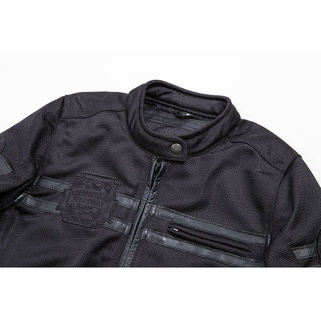 デグナー 2022春夏モデル FR22SJ-7 レディースメッシュジャケット（ブラック） サイズ S DEGNER バイクの通販は