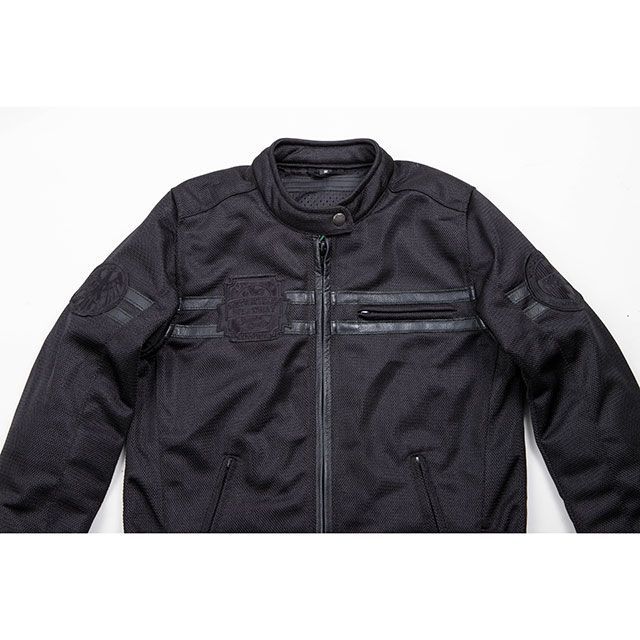 デグナー 2022春夏モデル FR22SJ-7 レディースメッシュジャケット（ブラック） サイズ S DEGNER バイクの通販は