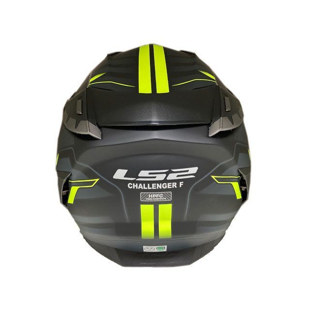 エルエスツーヘルメット CHALLENGER F（SPIN MATT BLACK COBALT YELLOW） サイズ XL LS2 HELMETS…の通販は