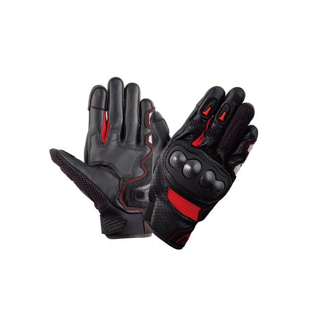 アイディール 2022春夏モデル バイク用 プロテクション メッシュグローブ ID-017 ソニック（SONIC） レッド レッド XS IDEAL…の通販は 4,609円