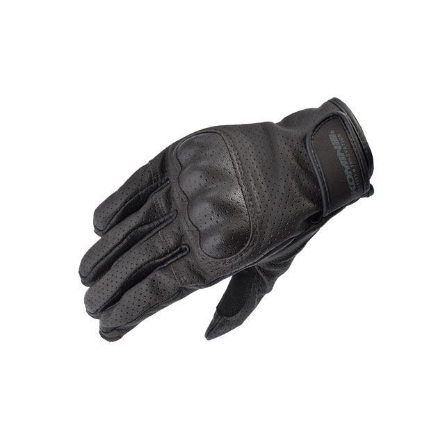 コミネ 2022年春夏モデル GK-257 ベンティッドプロテクトレザーグローブ（ブラウン） サイズ XS KOMINE