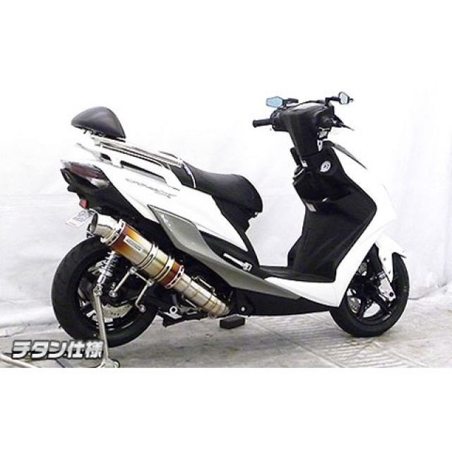 ウイルズウィン シグナスX（5型） シグナスX（5型）用 プレミアムマフラー サイレンサー チタン仕様 WirusWin_3