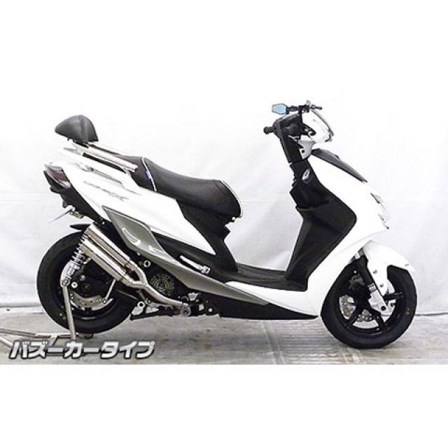 ウイルズウィン シグナスX（5型） シグナスX（5型）用 アトミックツインマフラー バズーカータイプ WirusWin_2