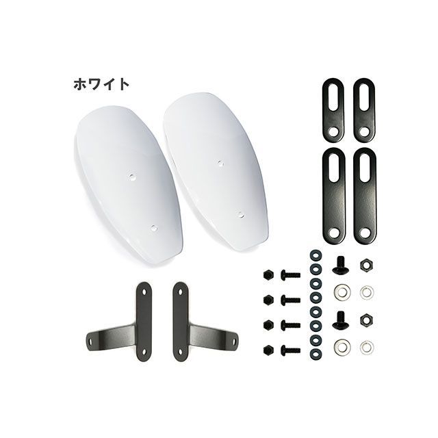 ワールドウォーク 汎用 汎用塗装ナックルガード（ホワイト） WW