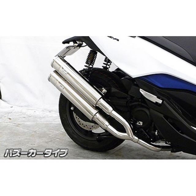 アドレスＶ１２５ デュアルマフラー　アトミックツインマフラー　バズーカタイプ 楽天市場】WirusWin アドレスV125 アトミックツインマフラー