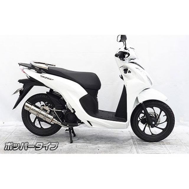 ウイルズウィン ディオ110 ディオ110（2BJ-JK03）用 ロイヤルマフラー ポッパータイプ WirusWin_2