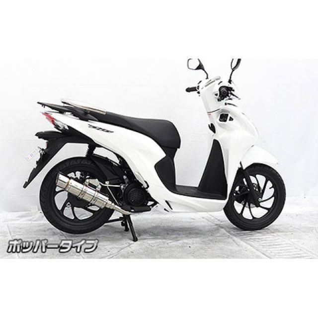 ウイルズウィン ディオ110 ディオ110（2BJ-JK03）用 ロイヤルマフラー ポッパータイプ WirusWin_3