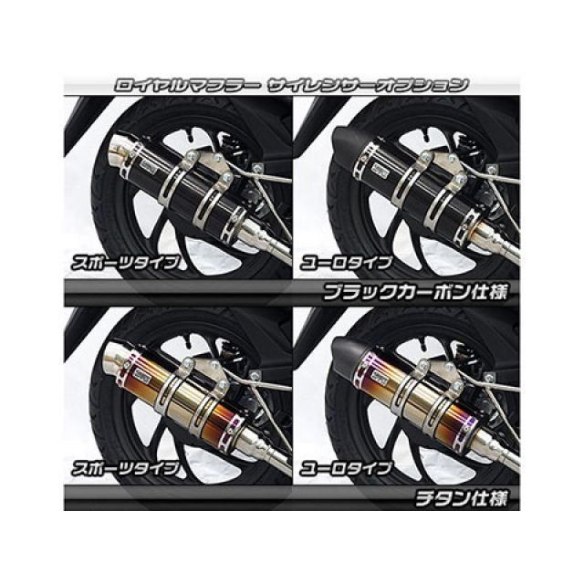 ウイルズウィン ディオ110 ディオ110（2BJ-JK03）用 ロイヤルマフラー ポッパータイプ WirusWin_6