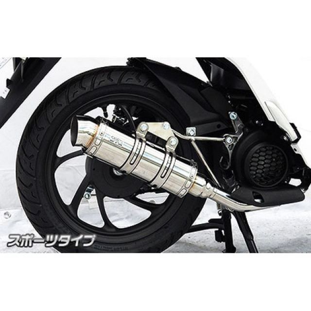 ウイルズウィン ディオ110 ディオ110（2BJ-JK03）用 ロイヤルマフラー スポーツタイプ WirusWin_1