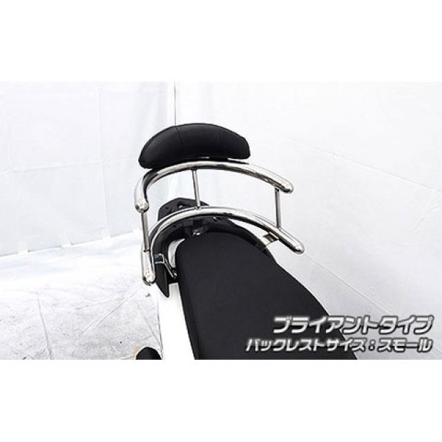 ウイルズウィン ディオ110 ディオ110（2BJ-JK03）用 バックホールドタンデムバー ブライアントタイプ バックレストサイズ スモール Wi…