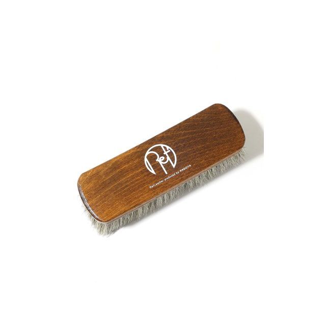 カドヤ Ref No.8173 HORSE BRUSH-M（ウッドカラー） KADOYA バイク