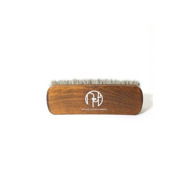 カドヤ Ref No.8173 HORSE BRUSH-M（ウッドカラー） KADOYA バイク