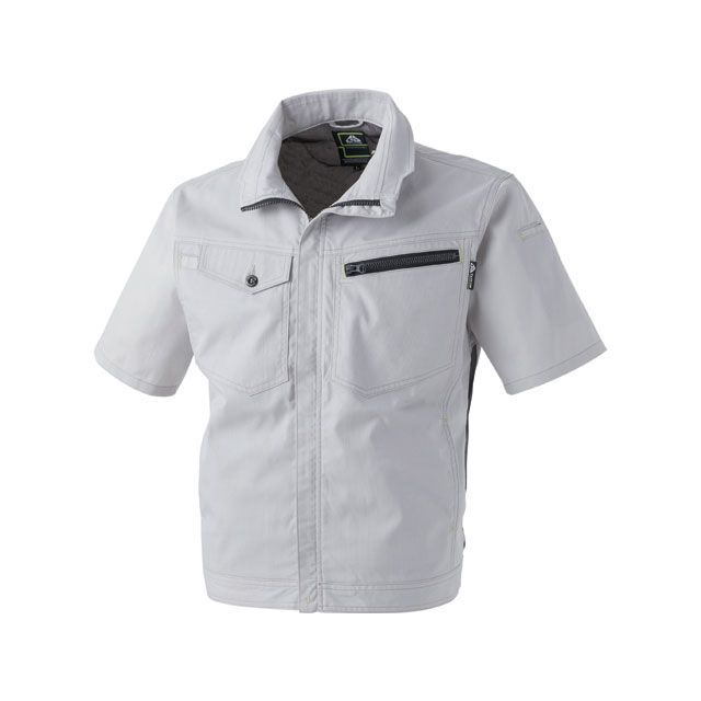 シーズクラブ 2907-818 半袖メッシュブルゾン（アッシュ灰） サイズ 3L C’s CLUB バイクの通販は 5,116円