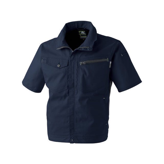 シーズクラブ 2907-819 半袖メッシュブルゾン（紺黒） サイズ 8L C’s CLUB バイクの通販は