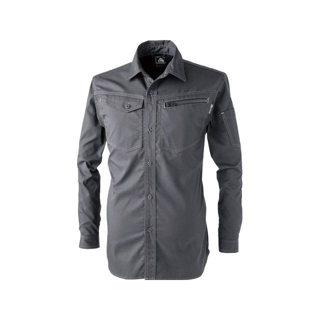 シーズクラブ 2901-816 ドビー長袖シャツ（オリーブ） サイズ LL C’s CLUB バイクの通販は 4,612円