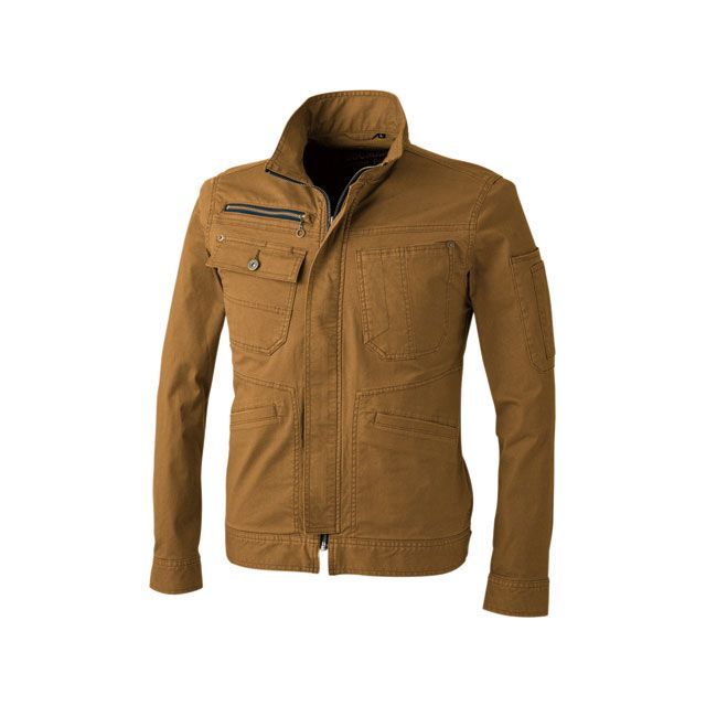 中国産業 DOG 8047-808 長袖ジャケット（D カーキ） サイズ LL chusan バイクの通販は 5,122円