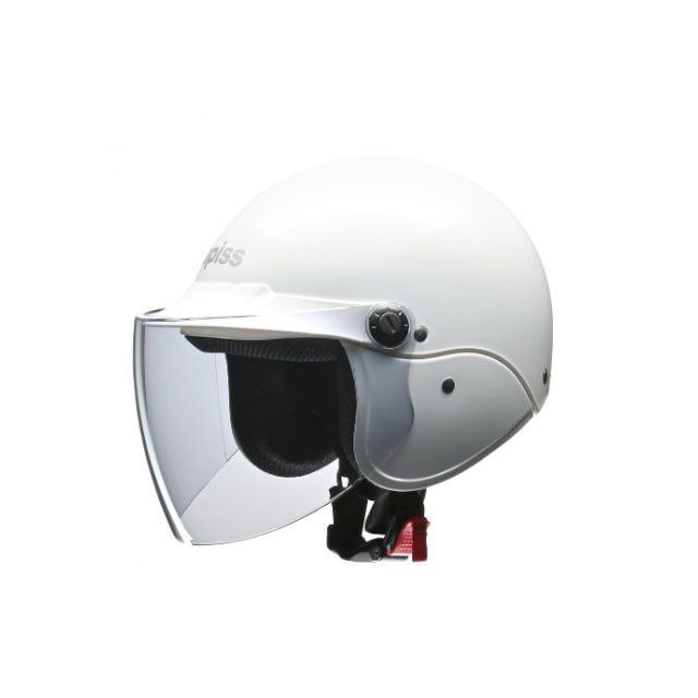 【メーカー直送】リード工業 apiss AP-603 セミジェットヘルメット カラー ホワイト LEAD