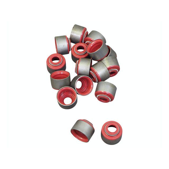 キブルホワイト スポーツスター ビッグツイン バルブシール .566” OD ヴィトン エボ TC 16個パック Kibblewhite バイクの通販は 6,610円