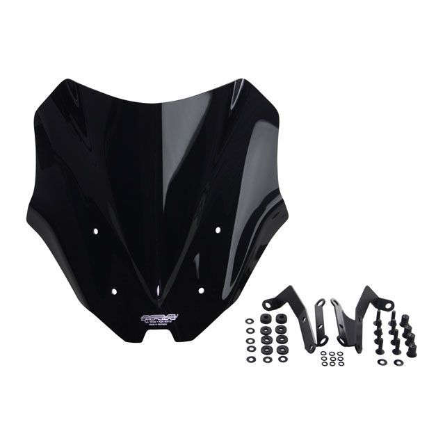 エムアールエー MT-07 スクリーン レーシング（ブラック） MRA バイクの通販は 23,617円